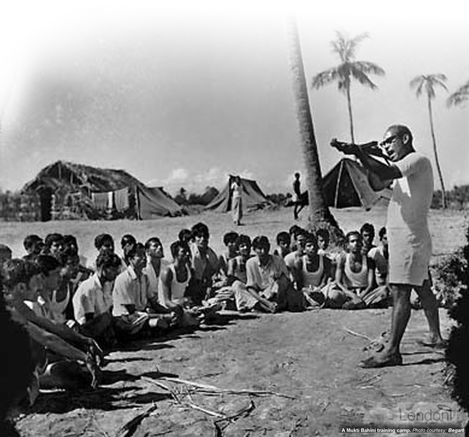 A Mukti Bahini training camp