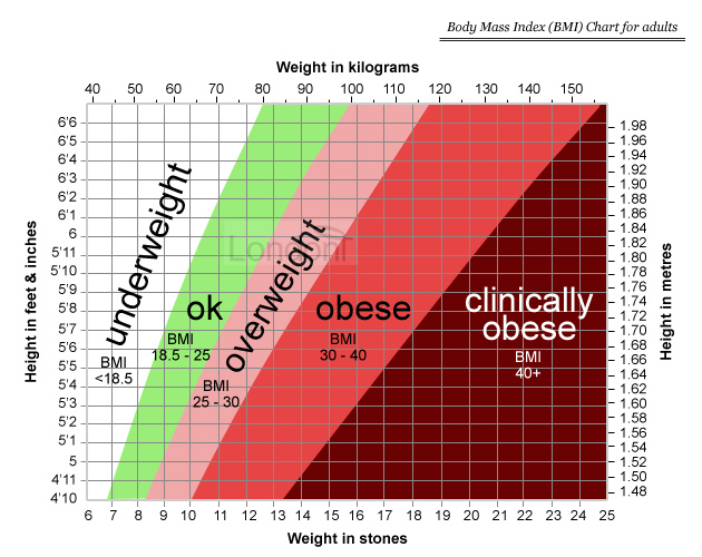 Weight loss 3 parts to losing weight, body mass index
